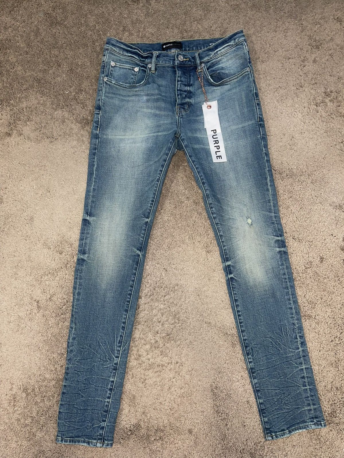 Purple Brand Purple Brand P001 Mid Indigo Size US 32 / EU 48 - 1 Thumbnail