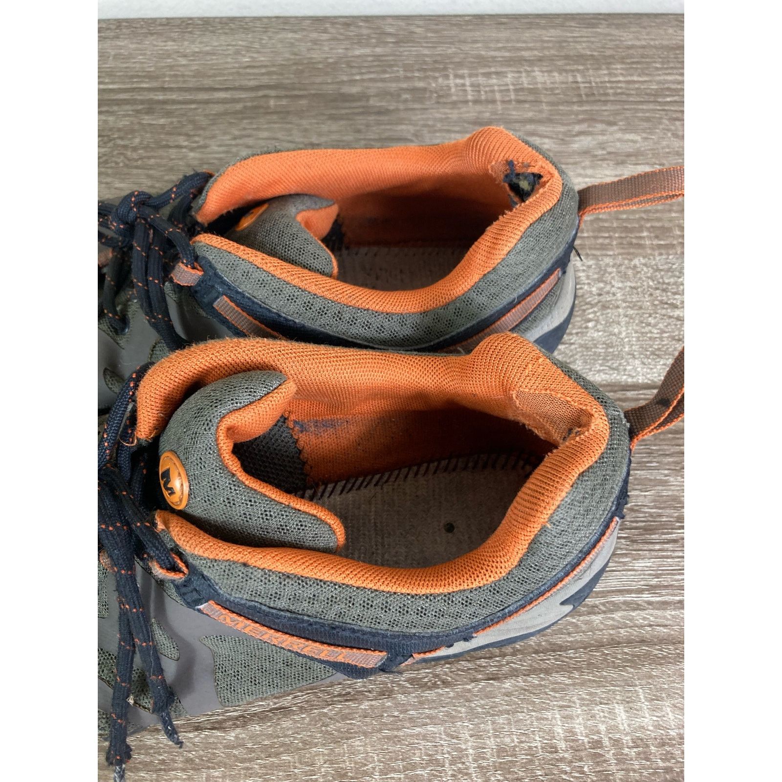 Merrell Merrell Hiking Shoes Boulder Burnt Orange Mens Size 10.5 Size US 10.5 / EU 43-44 - 13 Thumbnail