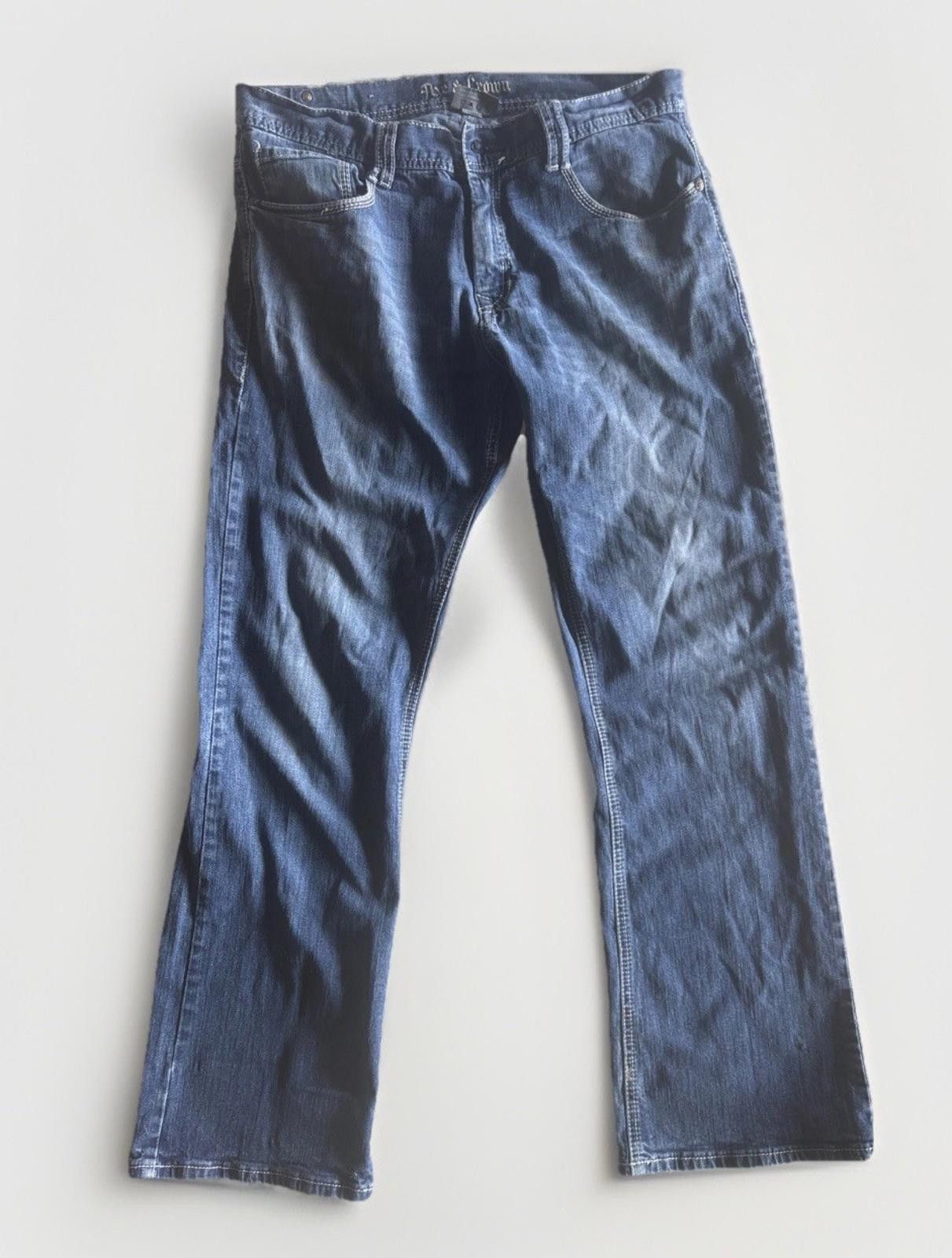 Other Axe & Crown Jeans Men’s 34x28 Blue Slim Fit Straight Leg Size US 34 / EU 50 - 1 Thumbnail