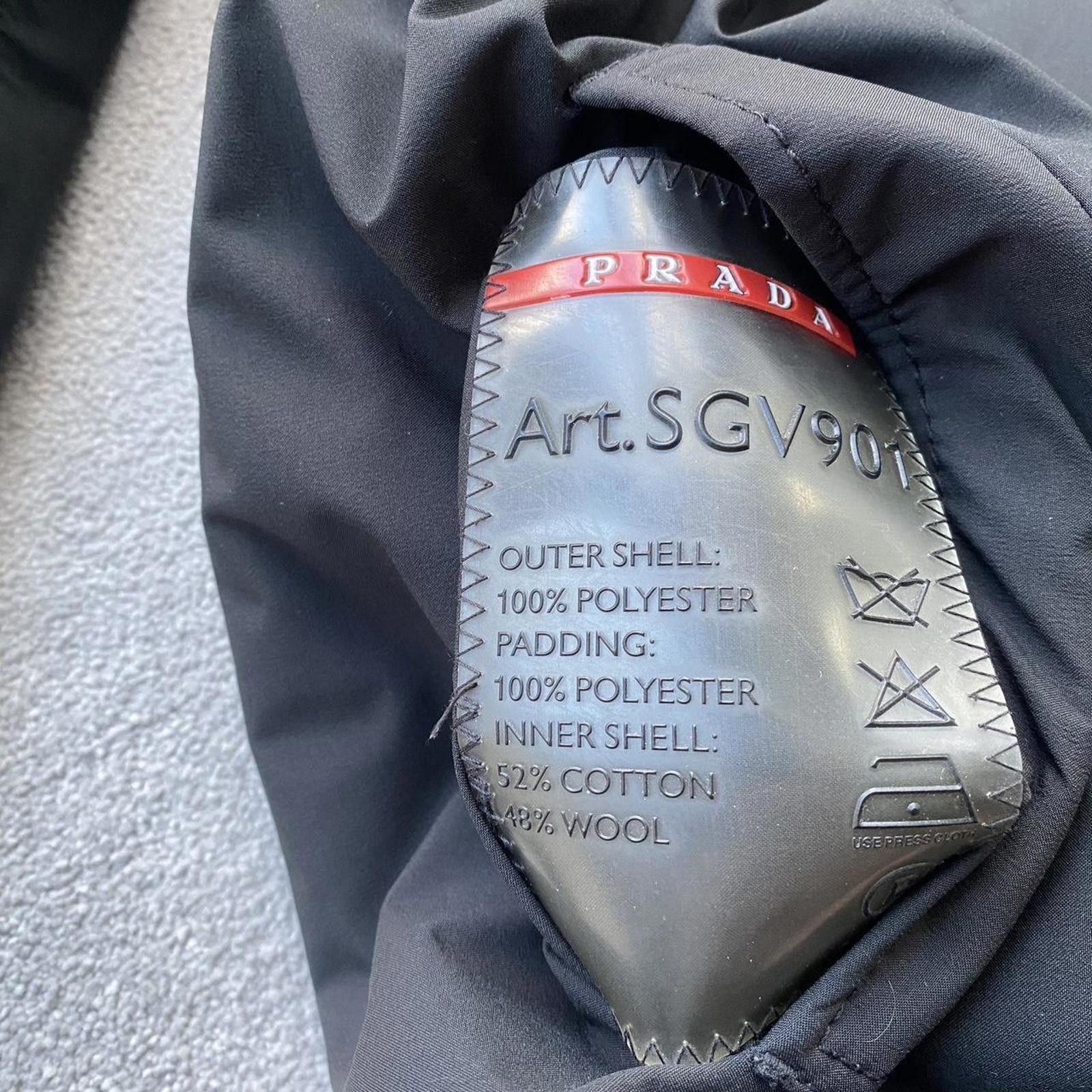 Prada Prada Reversible Technical Utility Trench Coat Jacket. Size US M / EU 48-50 / 2 - 7 Thumbnail
