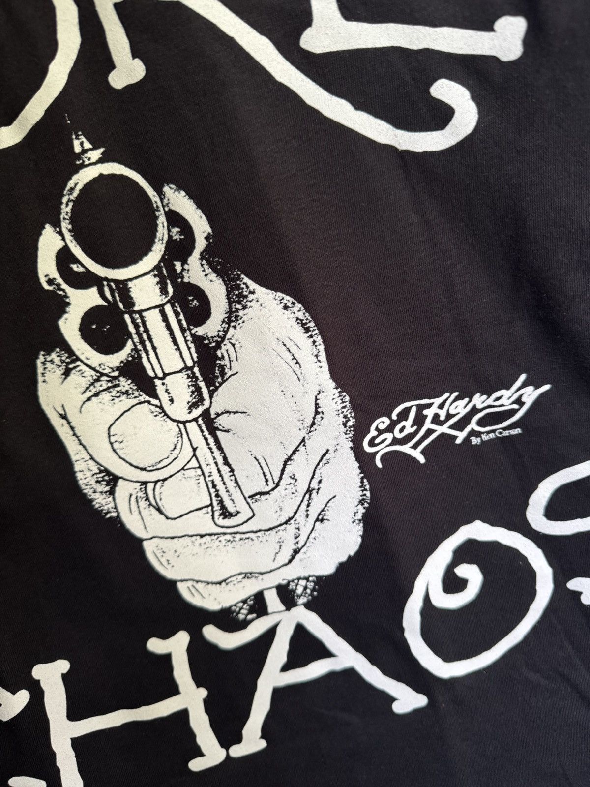 Ed Hardy × Ken Carson Ken Carson Ed Hardy More Chaos .38 Barrel Tee Size US XXL / EU 58 / 5 - 2 Thumbnail