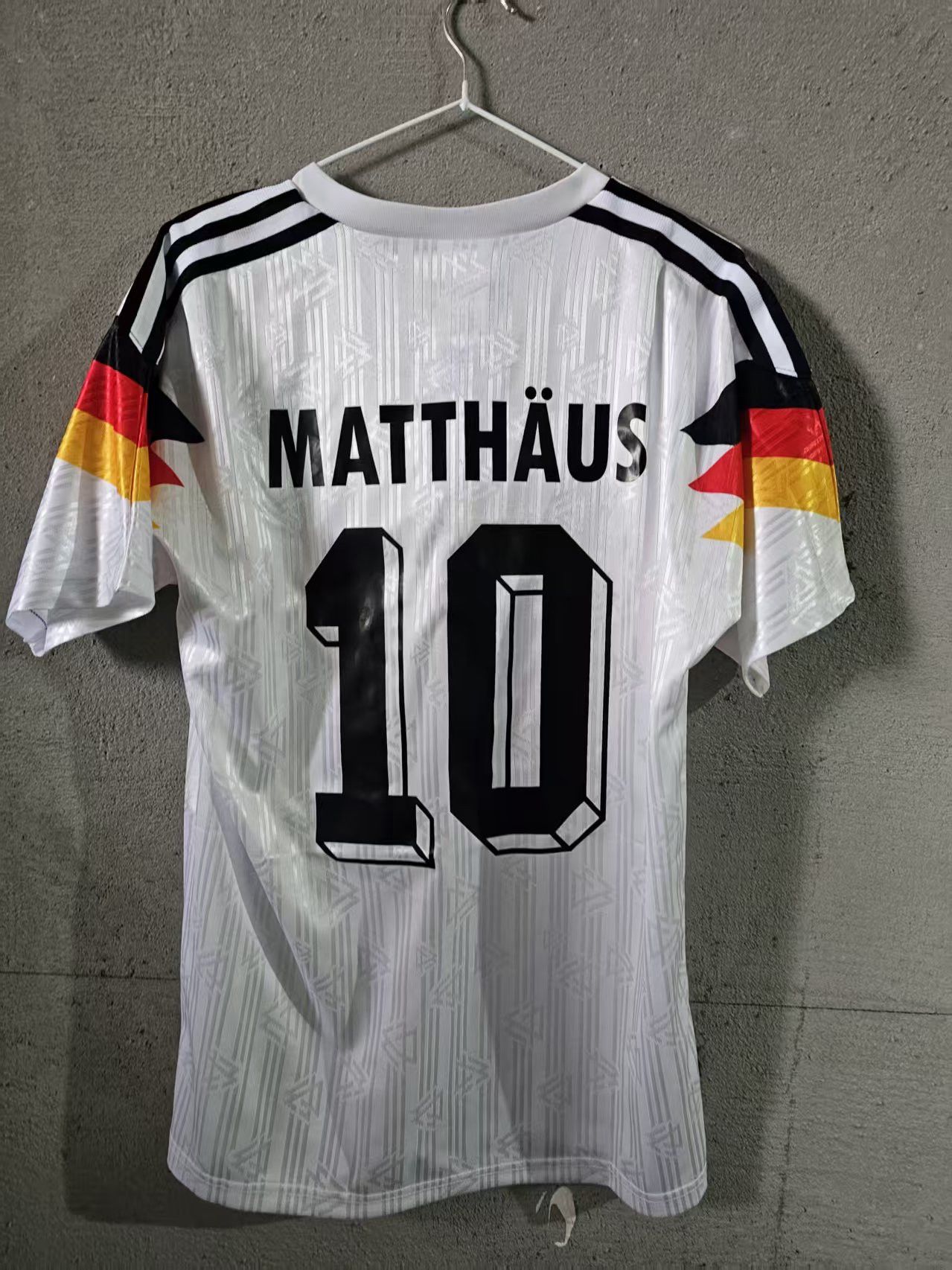 Other 1990 Germany #10 Lothar Matthäus Jersey Home Size US XL / EU 56 / 4 - 1 Thumbnail