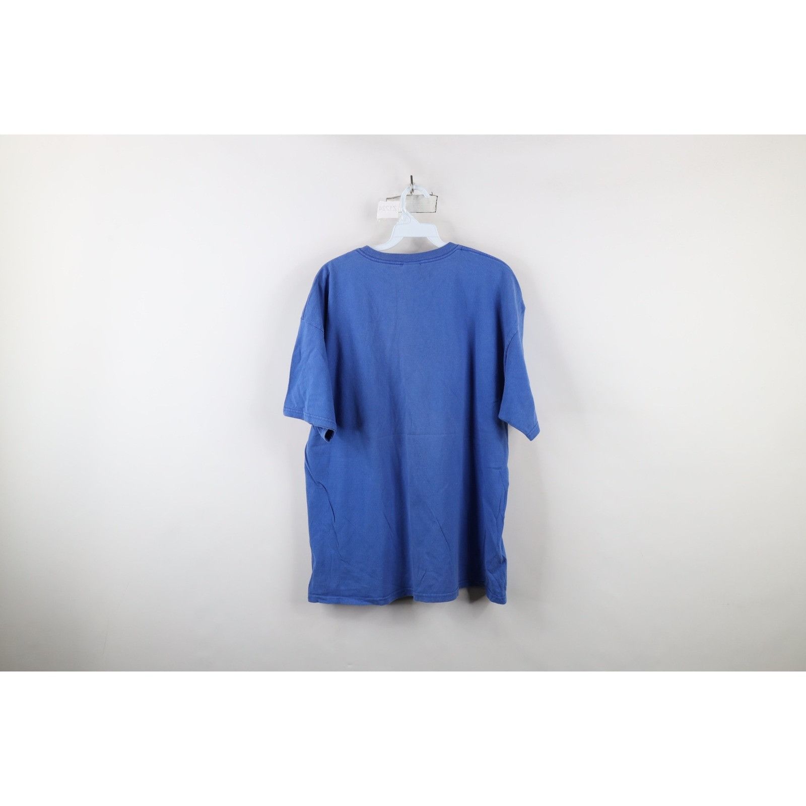 DC Vintage DC Shoes Skateboarding Short Sleeve T-Shirt Blue Size US XL / EU 56 / 4 - 9 Thumbnail