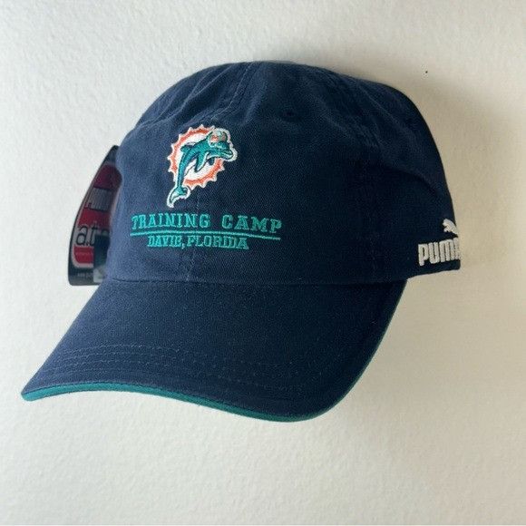NFL NWT MIAMI DOLPHINS NFL PUMA VINTAGE TRAINING CAMP DAVIE FLOR Size ONE SIZE - 3 Thumbnail