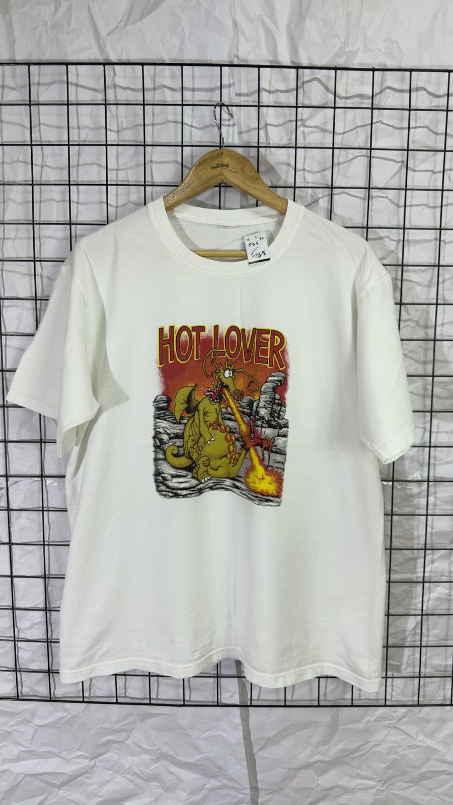 Vintage Vintage 90's hot lover sex humor graphic tee shirt Size US XL / EU 56 / 4 - 2 Thumbnail