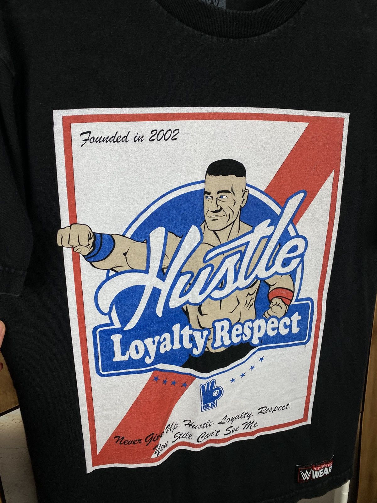 WWE 👋Vintage T-Shirt WWE John Cena Hustle Loyalty Respect Tee👋 Size US M / EU 48-50 / 2 - 3 Thumbnail