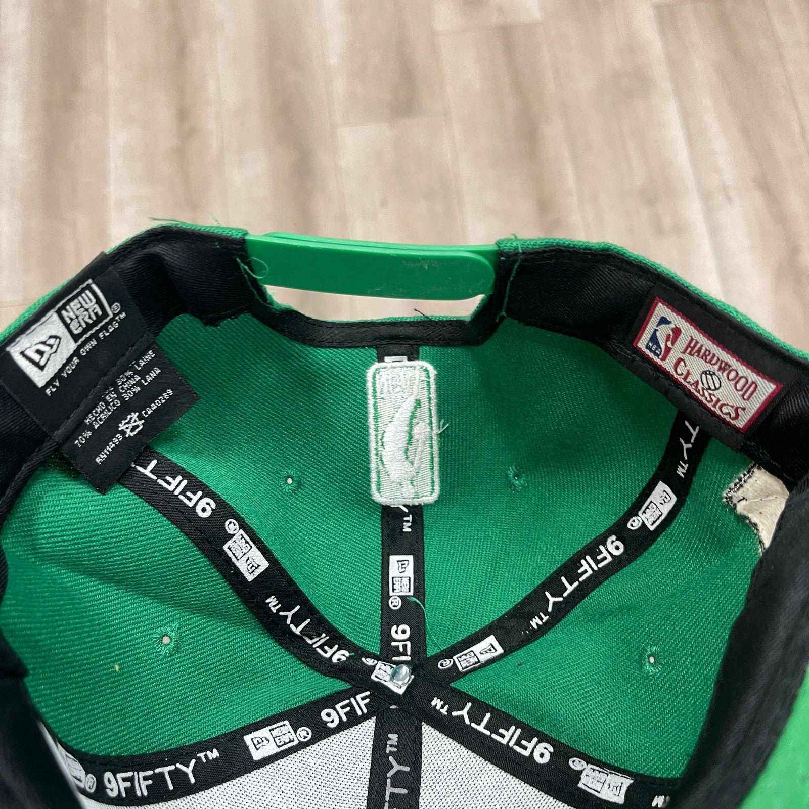 New Era Era 9FIFTY Boston Celtics snapback hat Kelly Green OSFA Size ONE SIZE - 6 Thumbnail