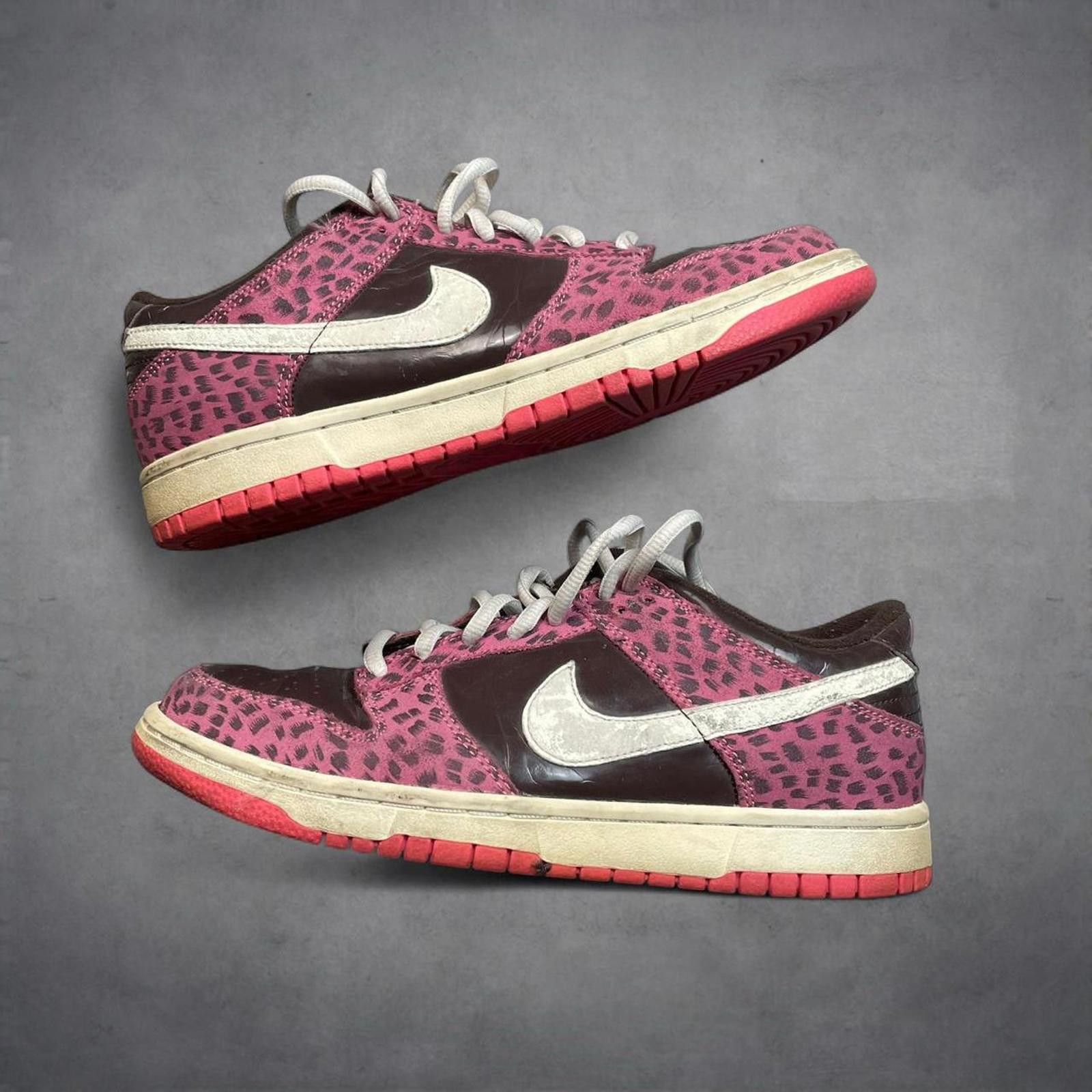Nike Nike Dunk Low GS Pink Leopard 2007 309601-211 6Y Size US 7.5 / IT 37.5 - 1 Thumbnail