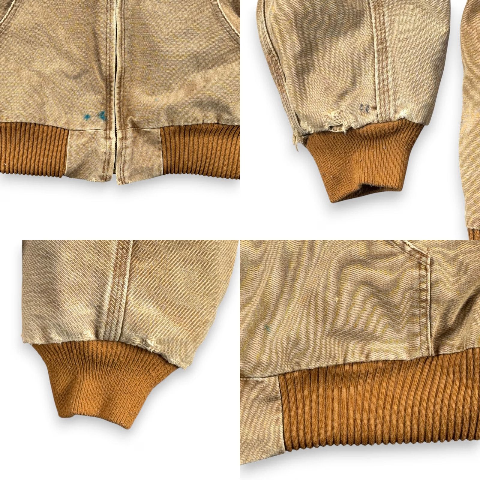Carhartt VINTAGE Carhartt Jacket Adult EXTRA LARGE Brown Fade Duck Canvas Hooded Workwear WV Logo XL Mens Add wording remains from original title Size US XL / EU 56 / 4 - 8 Thumbnail