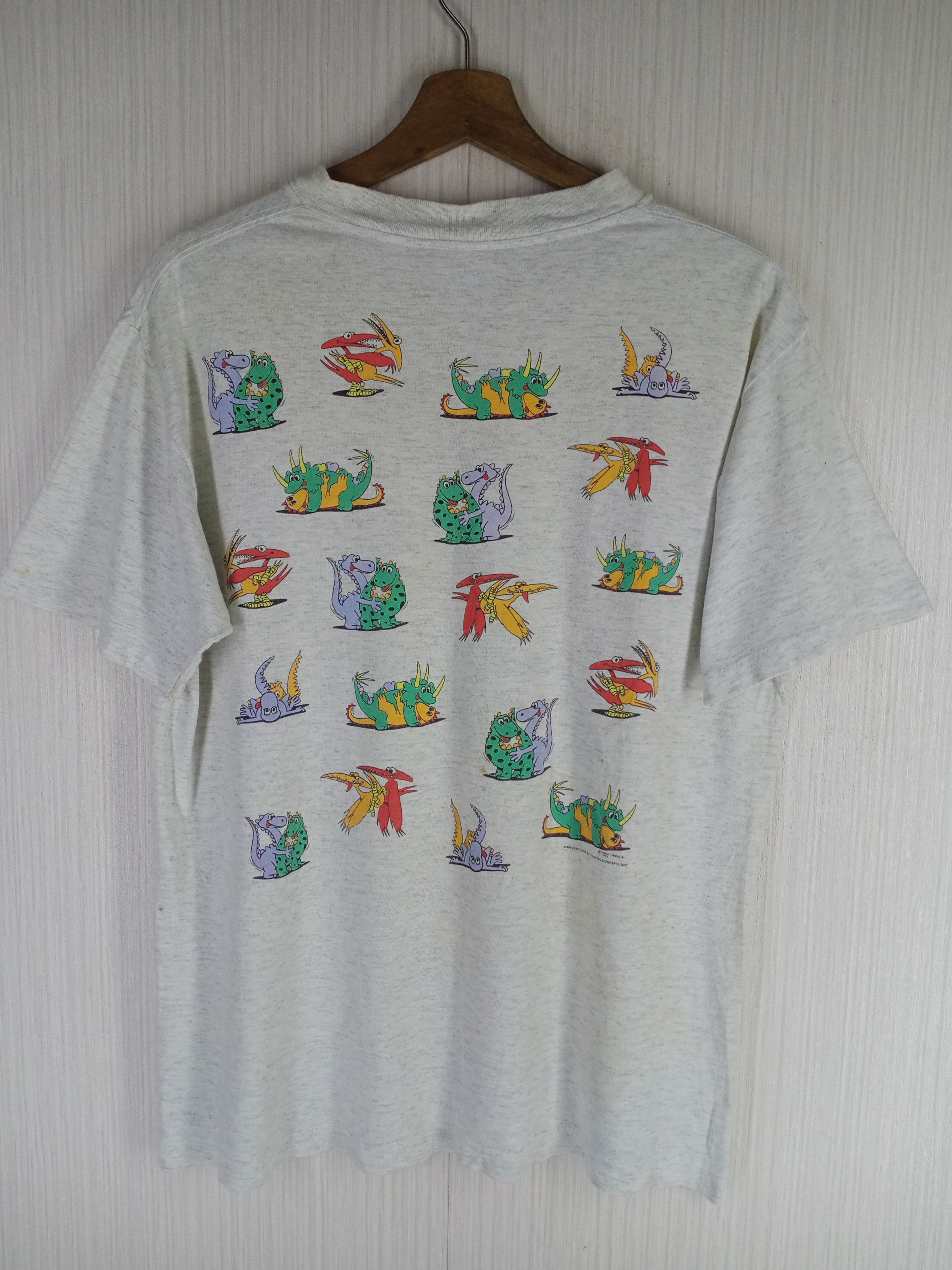Vintage Very Rare Vintage 1992 Coastal Concepts Sex Position Tshirt Size US M / EU 48-50 / 2 - 6 Thumbnail