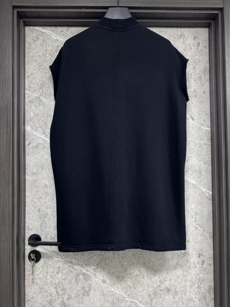 Rick Owens rick owens size os Heavy Weight Patch Vest Size US M / EU 48-50 / 2 - 2 Thumbnail