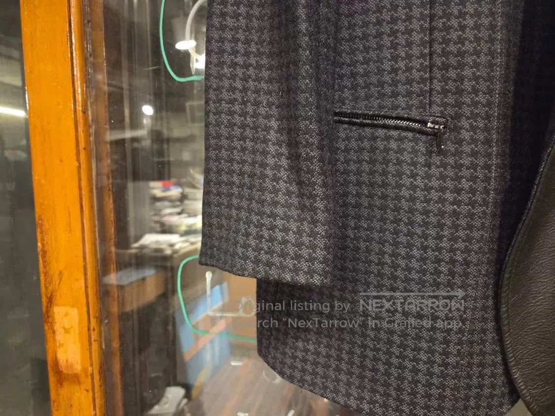 Armani Armani Vintage Houndstooth Coat. Size US M / EU 48-50 / 2 - 6 Thumbnail
