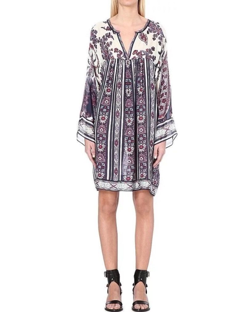 Isabel Marant × Isabel Marant Etoile Isabel Marant Etoile Tresha Paisley Print Tunic Dress Size 3 Size S / US 4 / IT 40 - 2 Thumbnail