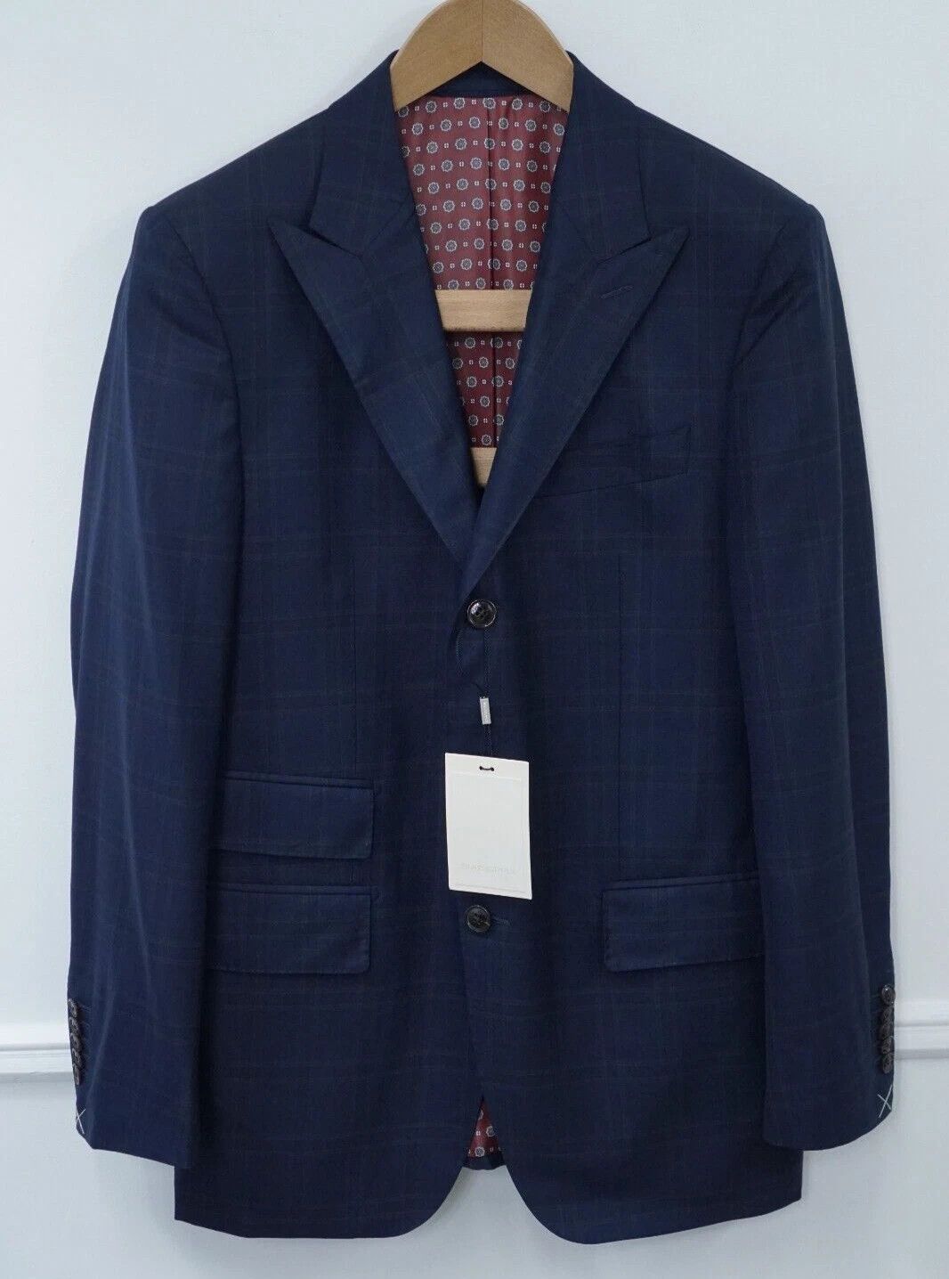 Suitsupply Men Suitsupply Blazer Washington 150's Vitale Barberis US40 Size 40R - 1 Thumbnail