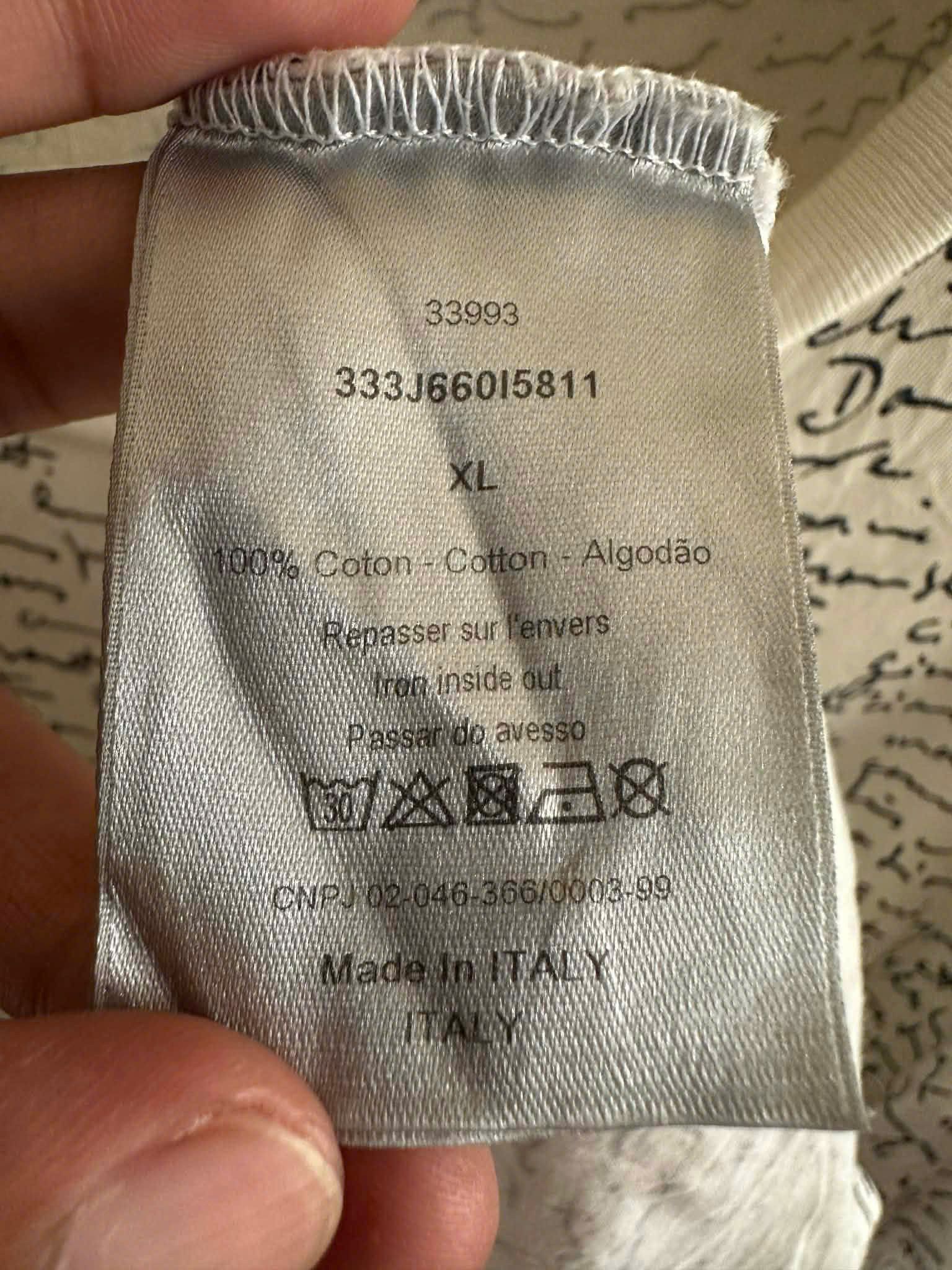 Dior T SHIRT DIOR Size US XL / EU 56 / 4 - 7 Thumbnail
