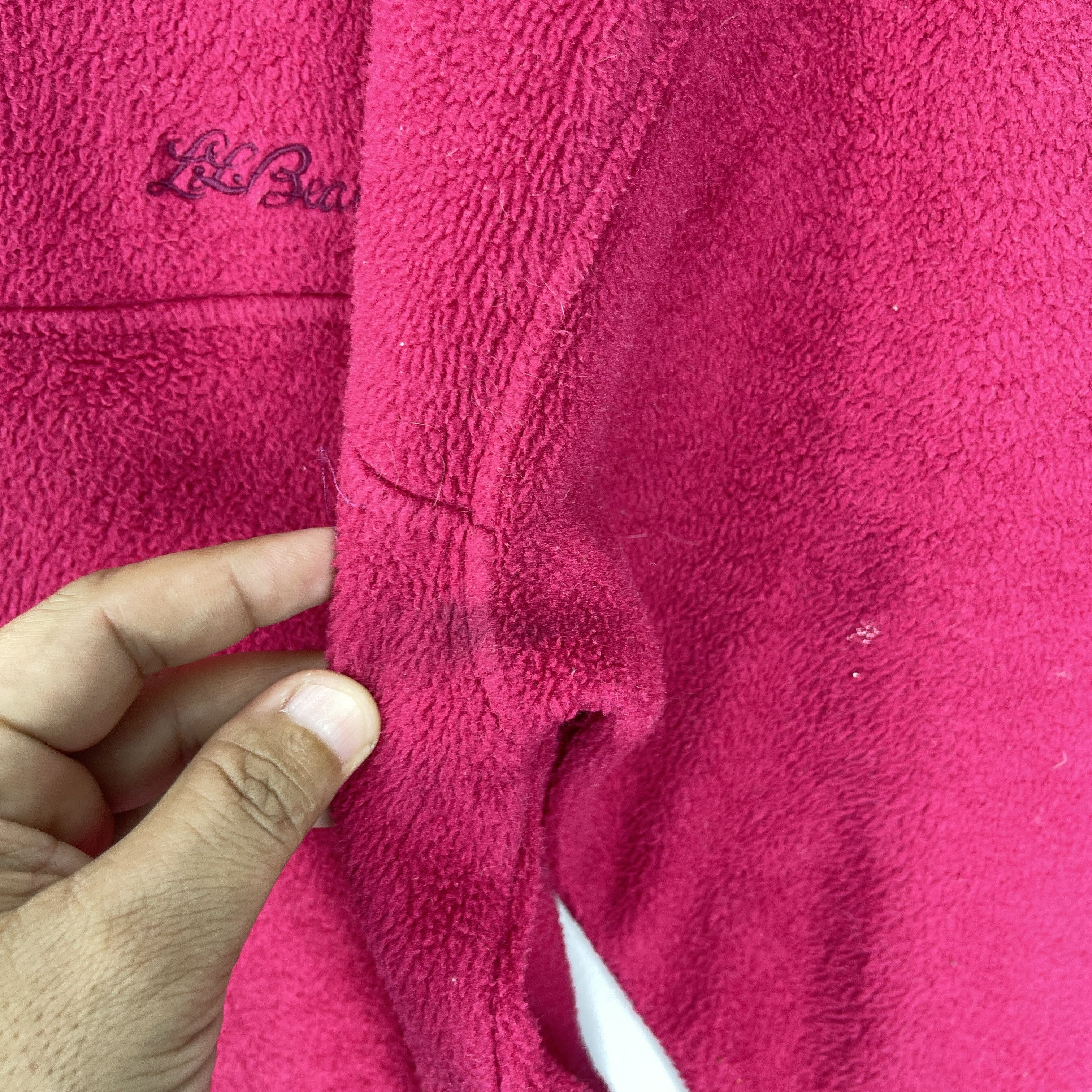 L.L. Bean Vintage 90's LL BEAN Pullover Button Up Fleece Jacket Size US M / EU 48-50 / 2 - 8 Thumbnail