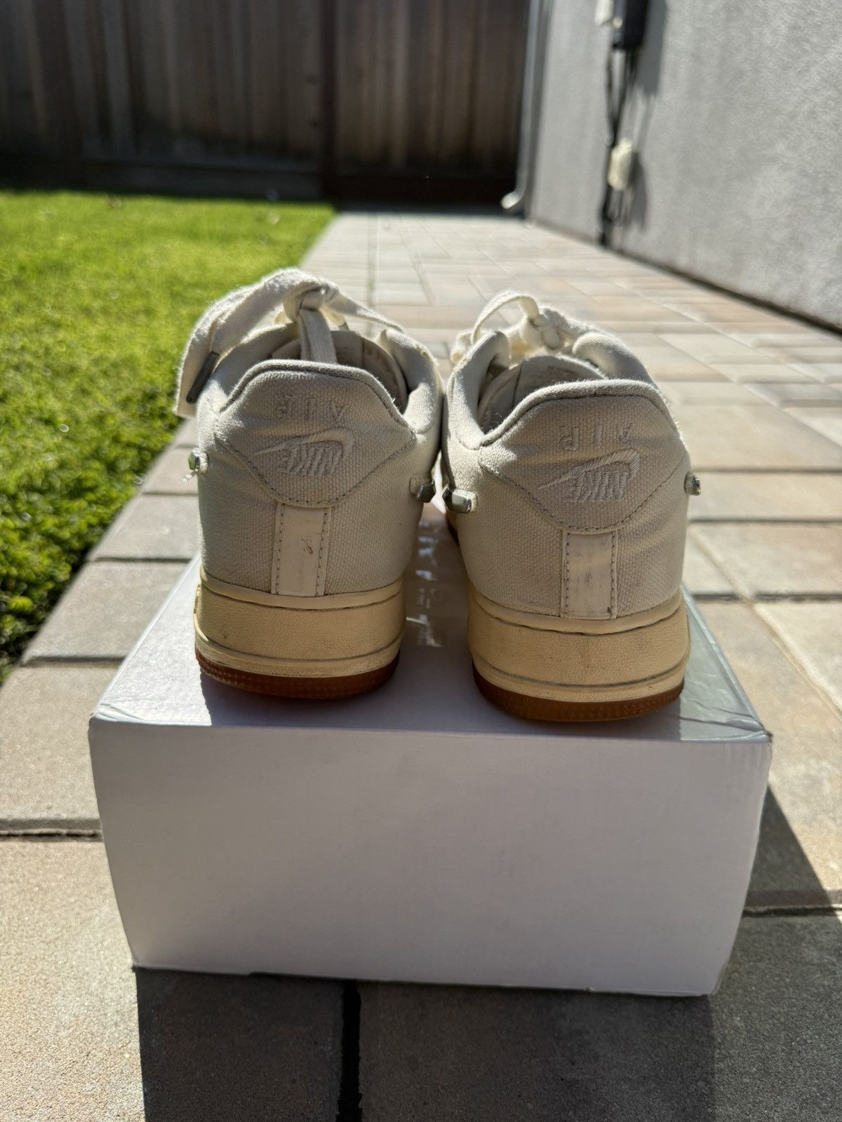 Nike × Travis Scott Nike Air Force 1 Low Travis Scott Size US 10 / EU 43 - 8 Thumbnail