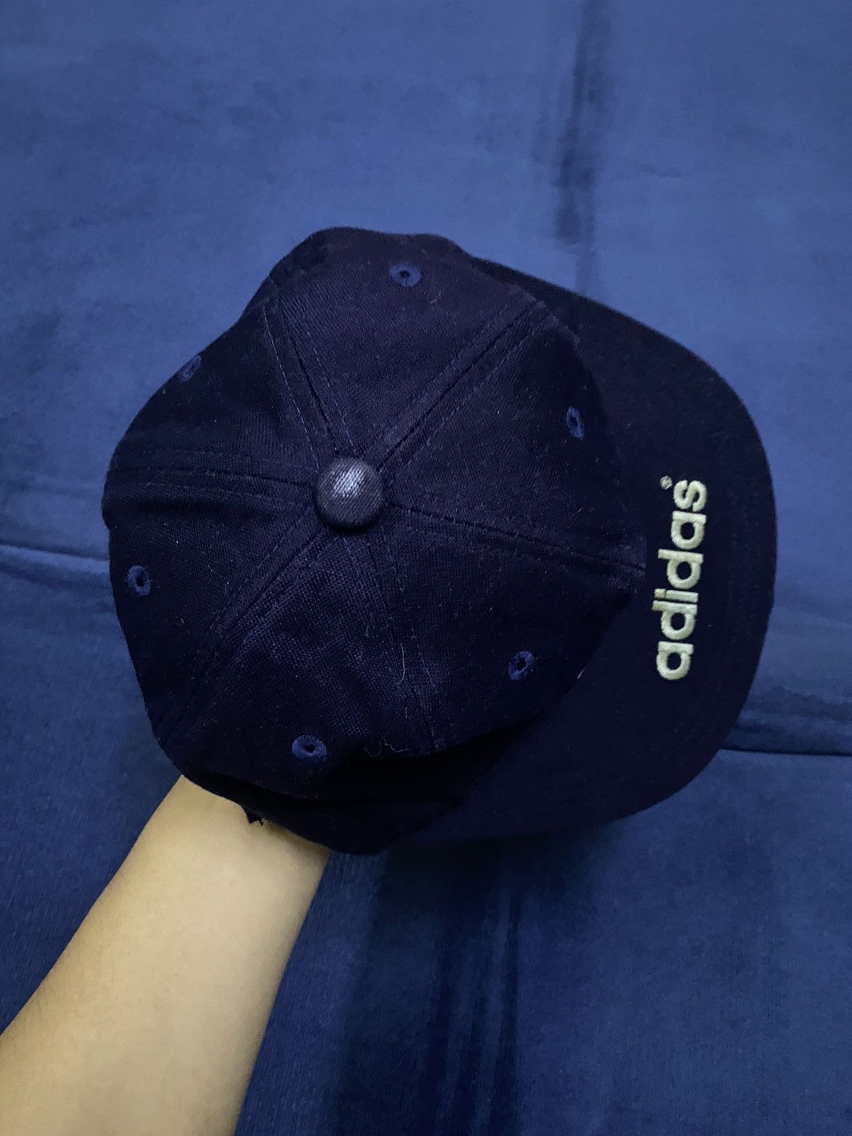 Adidas × Vintage Vintage 80s Adidas Trefoil Cap Size ONE SIZE - 5 Thumbnail