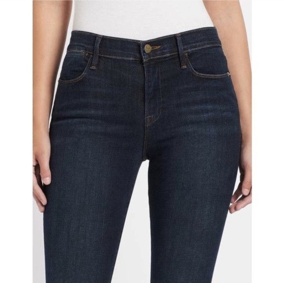 Frame Le High Harvard Skinny Jeans Denim Distressed School Size 26" / US 2 / IT 38 - 9 Thumbnail