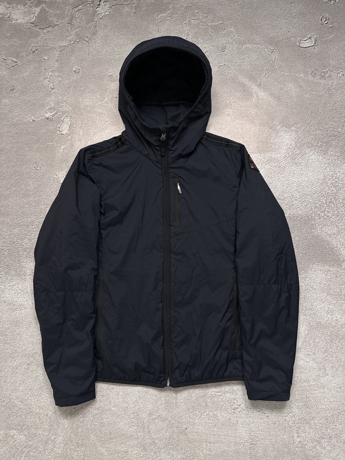 Rare Parajumpers Easy Wear Light Jacket Hoodie Navy