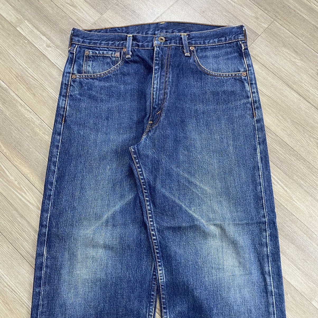 Levi's Vintage Clothing 🇯🇵1990s Vintage Levis 503 Japan 34x36 Blue Baggy Jeans Size US 33 - 2 Thumbnail