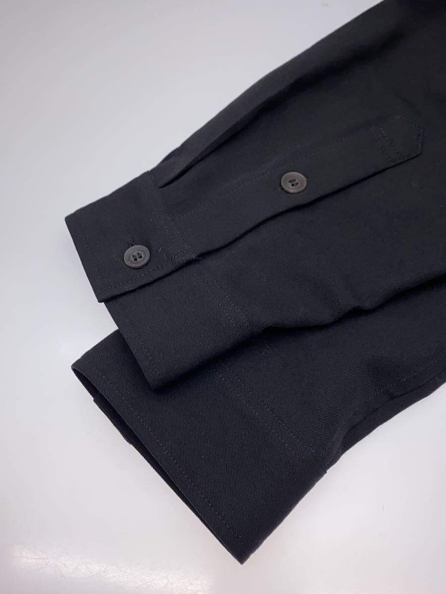 Yohji Yamamoto yohji yamamoto POUR HOMME 20AW GABARDINE DRAPE SHIRT Size US M / EU 48-50 / 2 - 5 Thumbnail