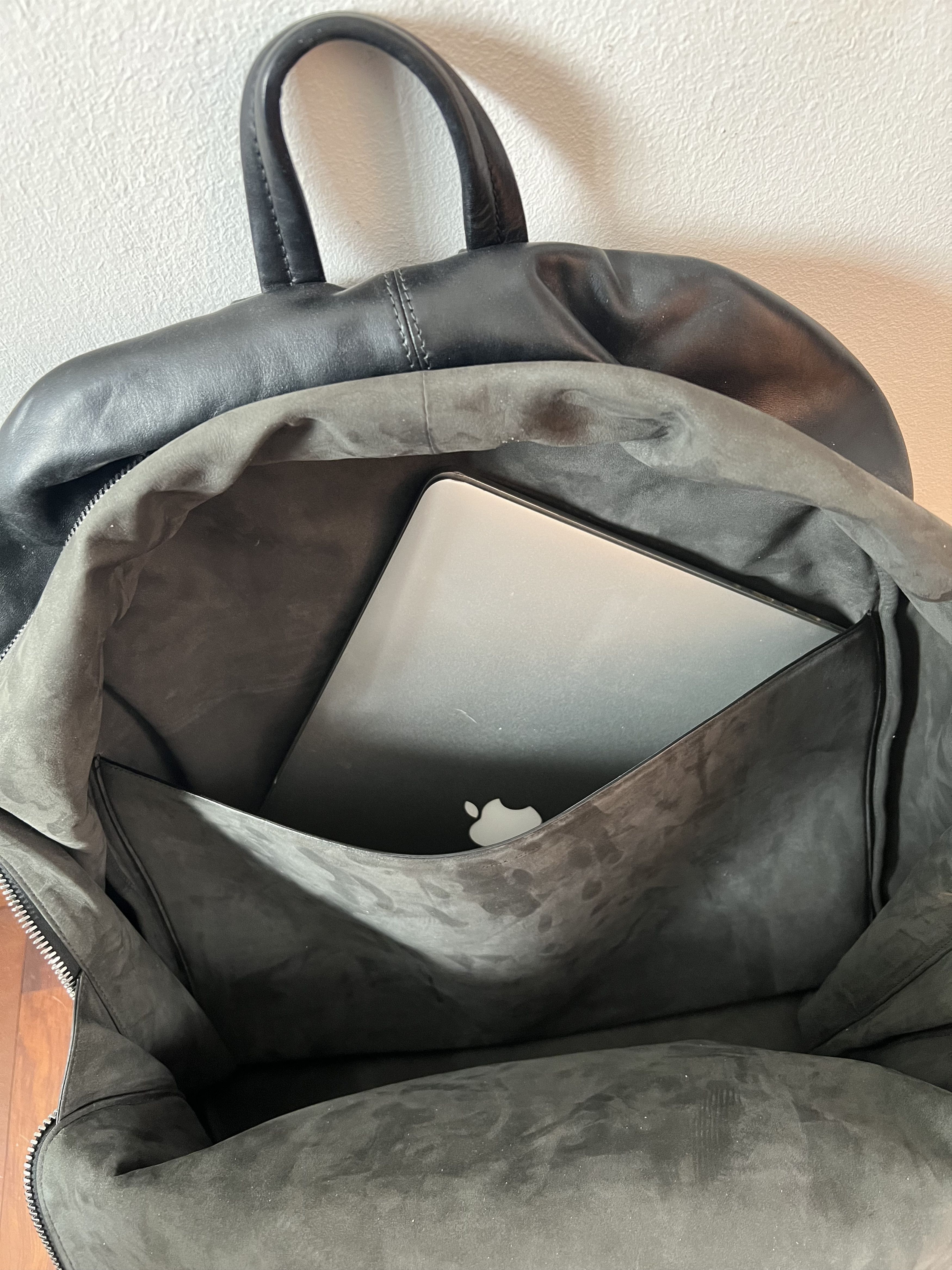Rick Owens Very Rare Very Big Leather Backpack Size ONE SIZE - 17 Thumbnail