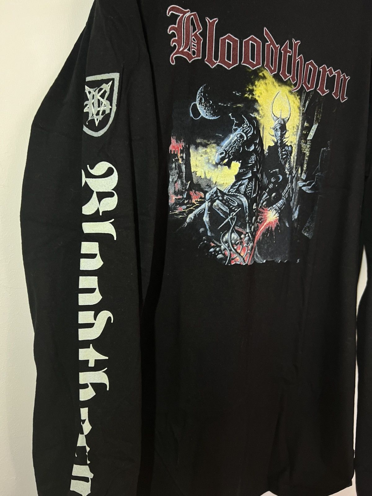 Band Tees Shirt Bloodthorn vintage rare early 00s LS Under The Reign Size US XL / EU 56 / 4 - 4 Thumbnail