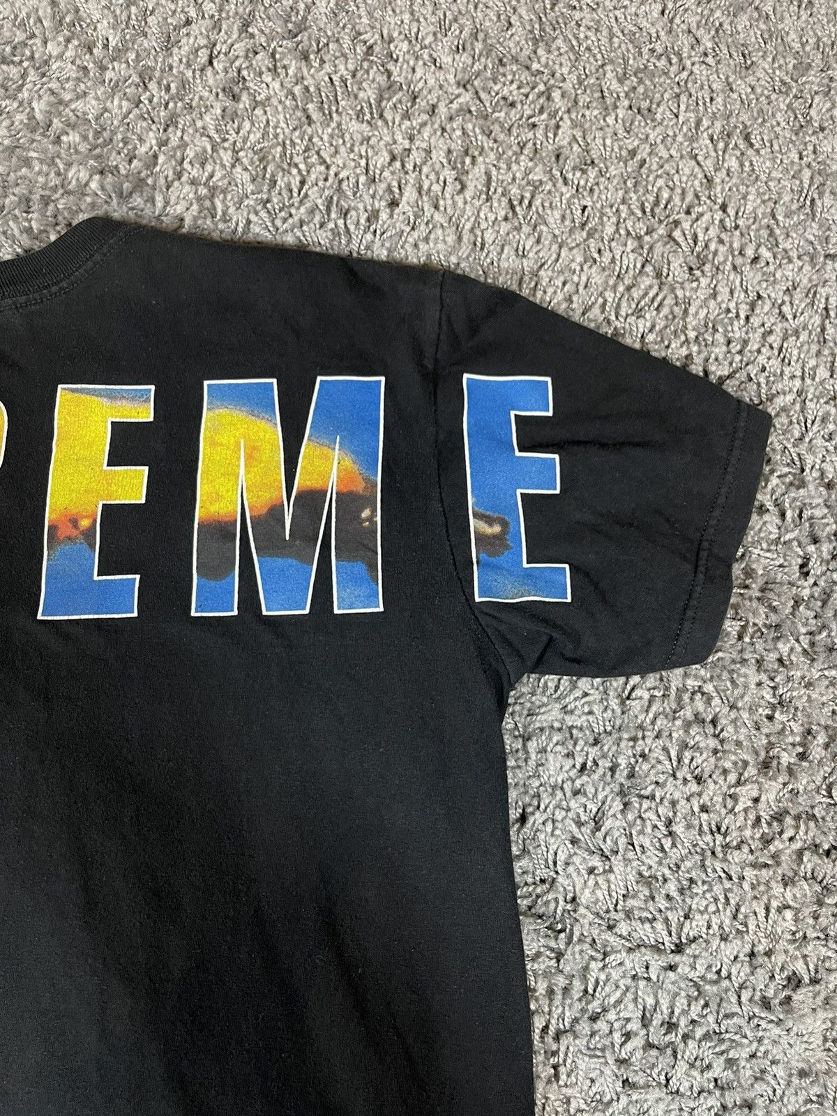 Supreme 2017FW Supreme Crash Tee Black T-Shirt Size US M / EU 48-50 / 2 - 5 Thumbnail