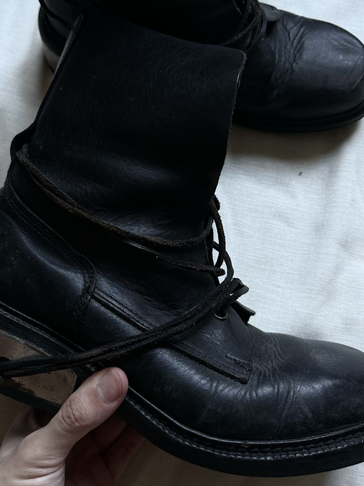 Dirk Bikkembergs Metal Lace-Through Heels Size US 8.5 / EU 41-42 - 4 Thumbnail