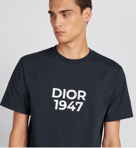 Dior o1w1db10525 413J69 Relaxed-Fit T-Shirt in Black Size US L / EU 52-54 / 3 - 7 Thumbnail