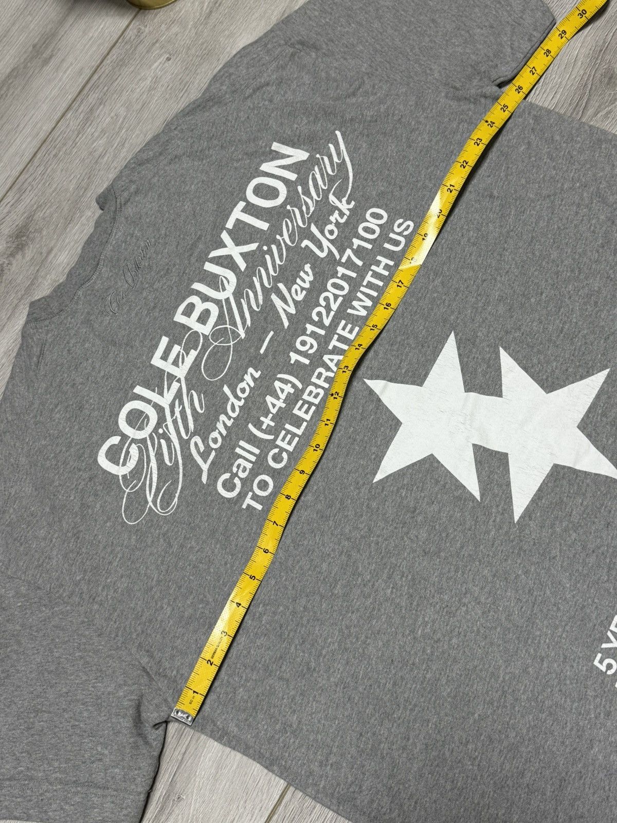 Cole Buxton Cole Buxton stars pocket tee shirt 5 years that killed Size US XL / EU 56 / 4 - 12 Thumbnail