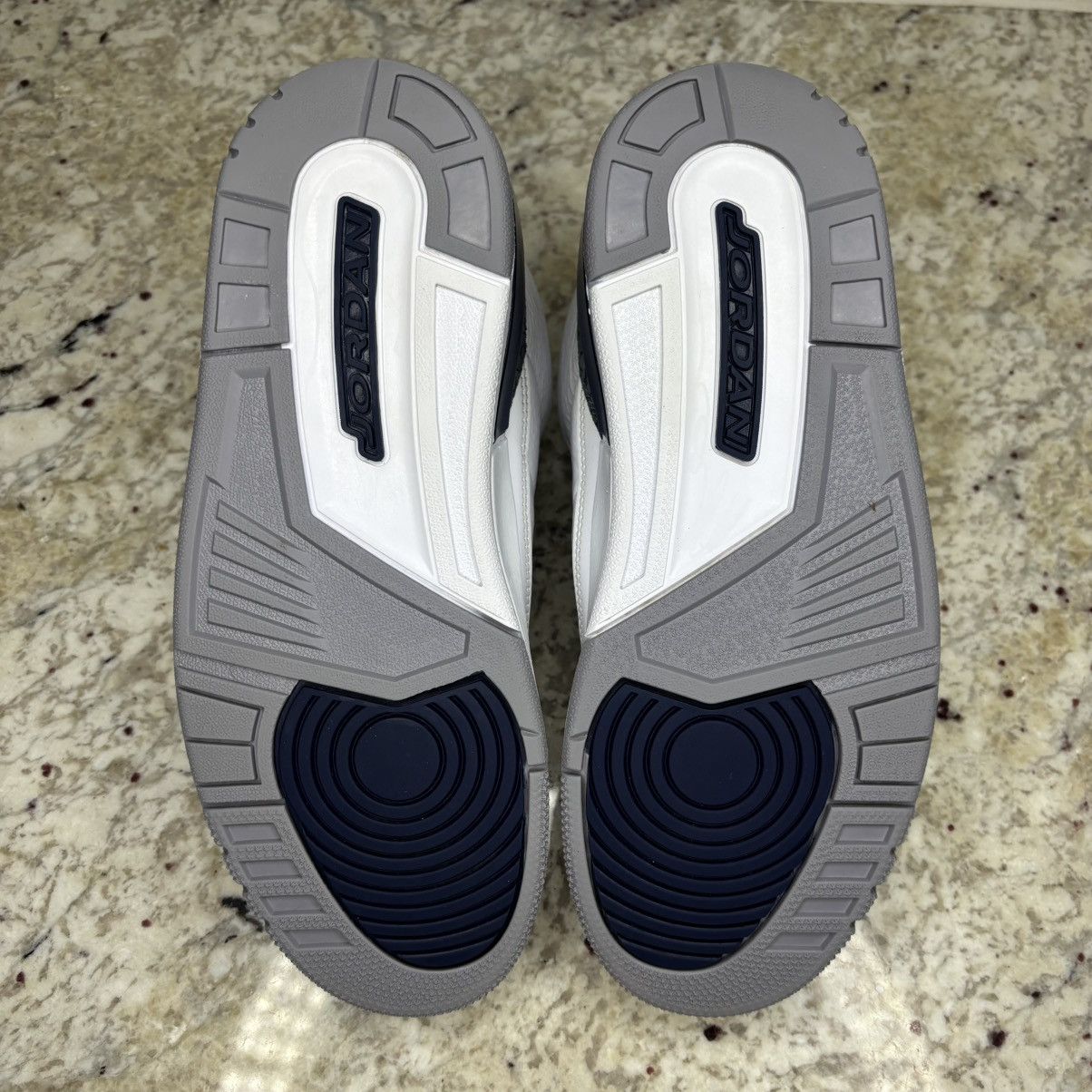 Jordan Brand Size 8-Jordan 3 Retro Midnight Navy Lightly Worn W/Box Size US 8 / EU 41 - 11 Thumbnail
