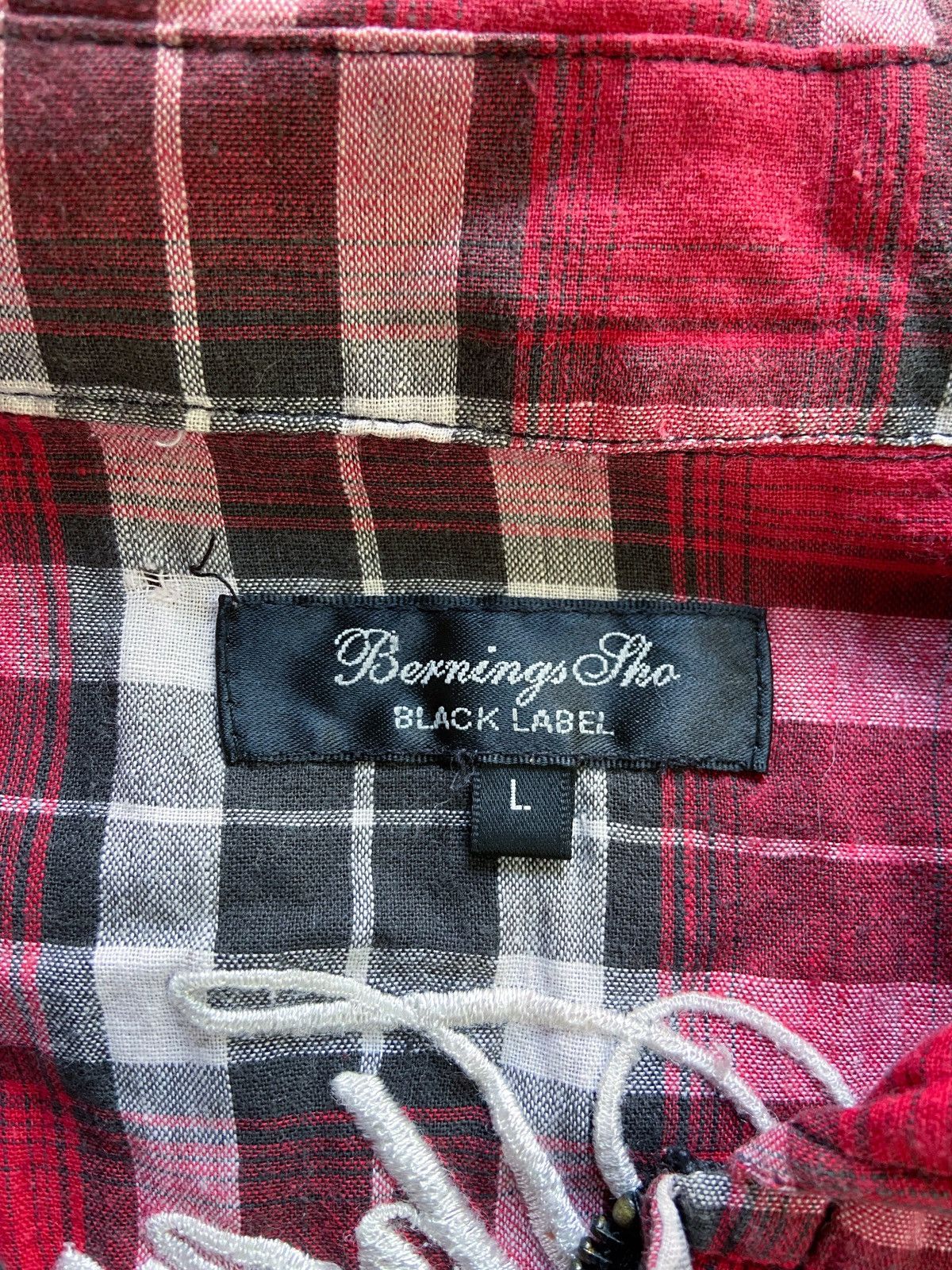 If Six Was Nine × Japanese Brand × Le Grande Bleu (L.G.B.) JAPANESE BERNING SHO SKULL ZIPPER BUTTON DOWN SHIRT Size US S / EU 44-46 / 1 - 8 Thumbnail