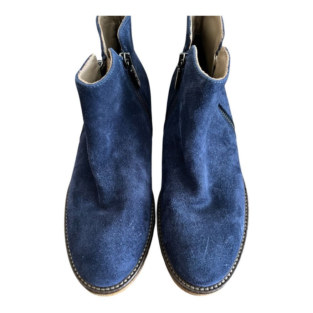 Other ITALEAU Foliana Waterproof Suede Booties – Navy Size: 38 / Size US 7.5 / IT 37.5 - 4 Thumbnail