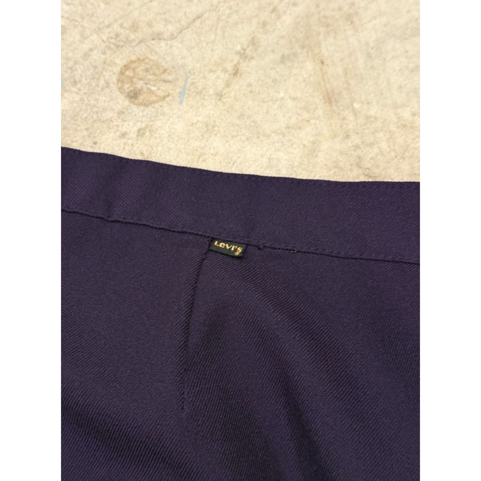 Levi's VINTAGE Levi's 70s Pants Purple Mens 34x28 Bootcut Regular Inseam 28 Black Tab Sta Prest Levi Strauss Men’s Pants Size US 34 / EU 50 - 5 Thumbnail