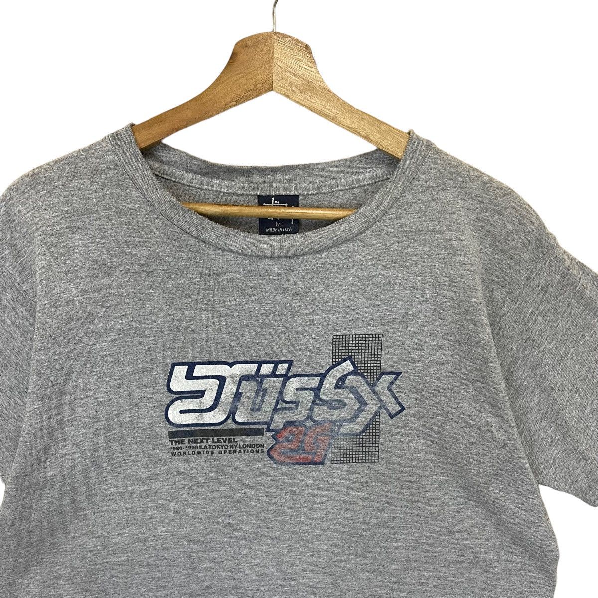 Stussy Vintage 90s Stussy Worldwide Operation Big Logo Tee Size US M / EU 48-50 / 2 - 4 Thumbnail