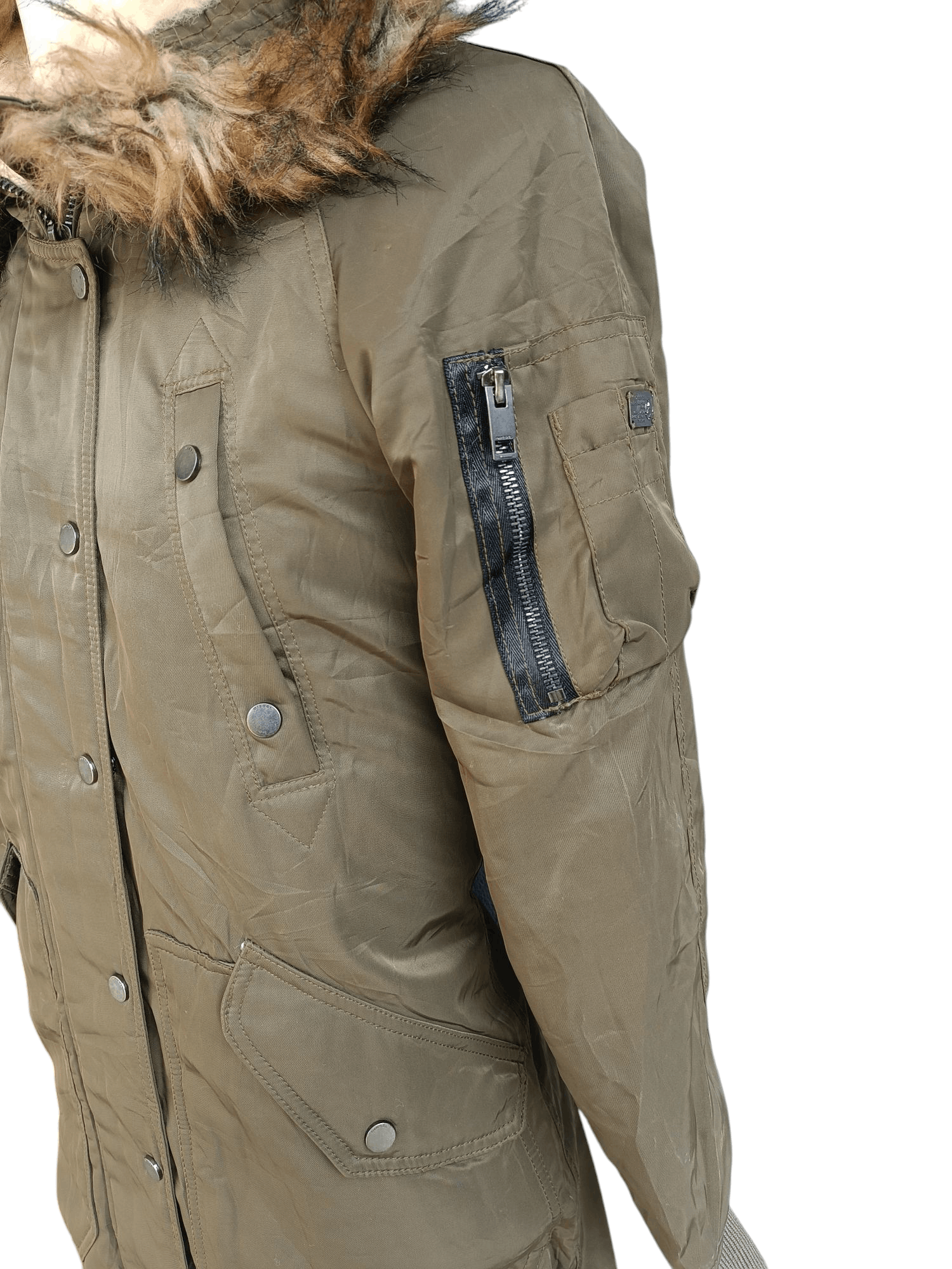 Diesel FIRE 🔥 Diesel Fur Hoodie Jacket Rare Design FR014 Size US S / EU 44-46 / 1 - 11 Thumbnail