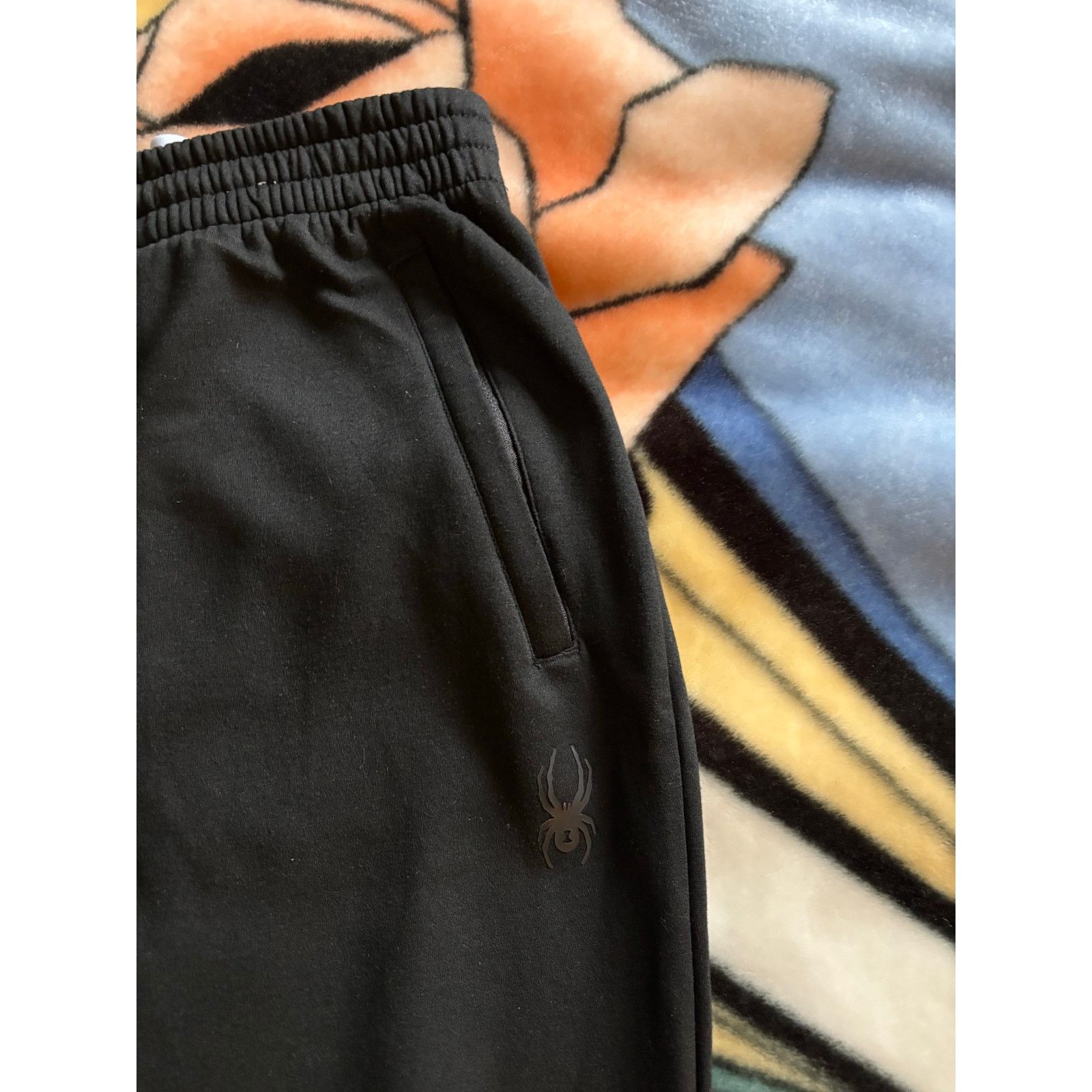 Spyder Spyder Active Black Performance Joggers Athletic Pants Size US 32 / EU 48 - 2 Thumbnail