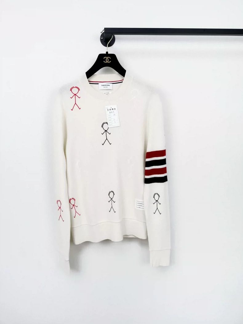 Thom Browne Thom Browne size2 Cashmere sweater Size US M / EU 48-50 / 2 - 1 Thumbnail