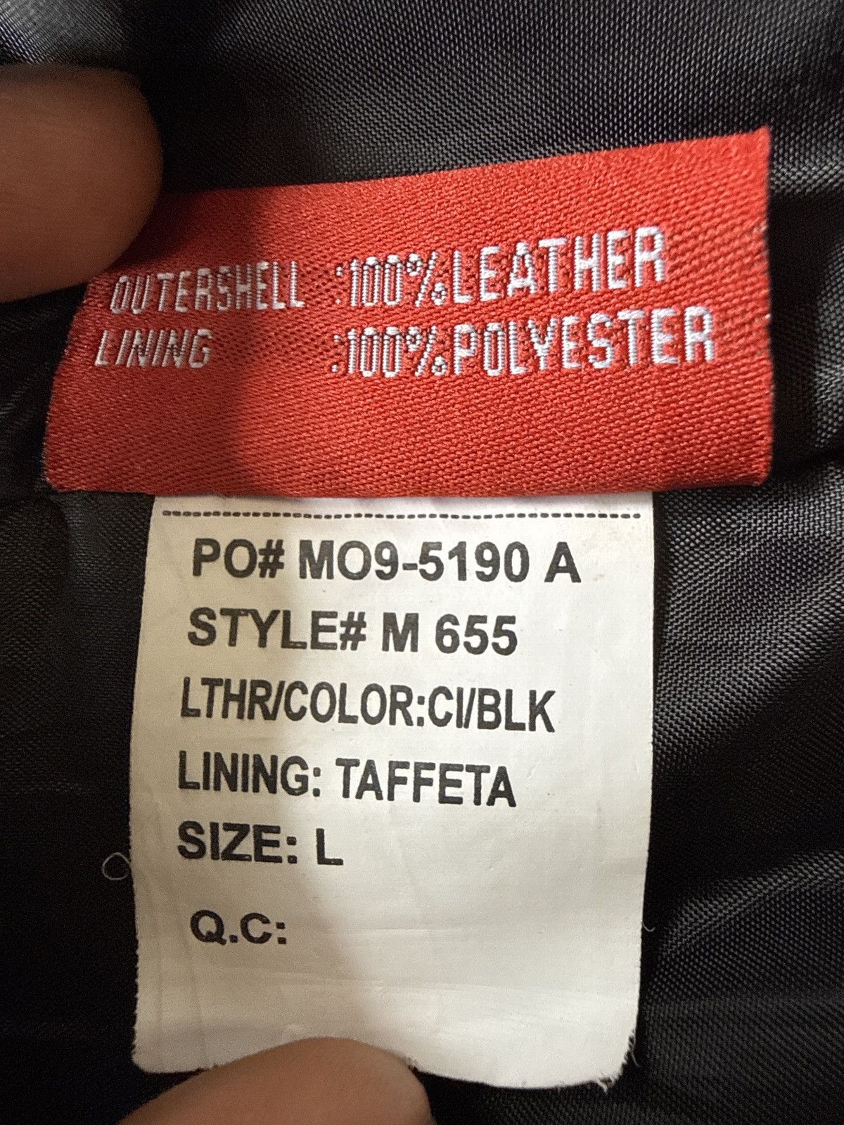 Other Leather racing jacket Size US L / EU 52-54 / 3 - 2 Thumbnail