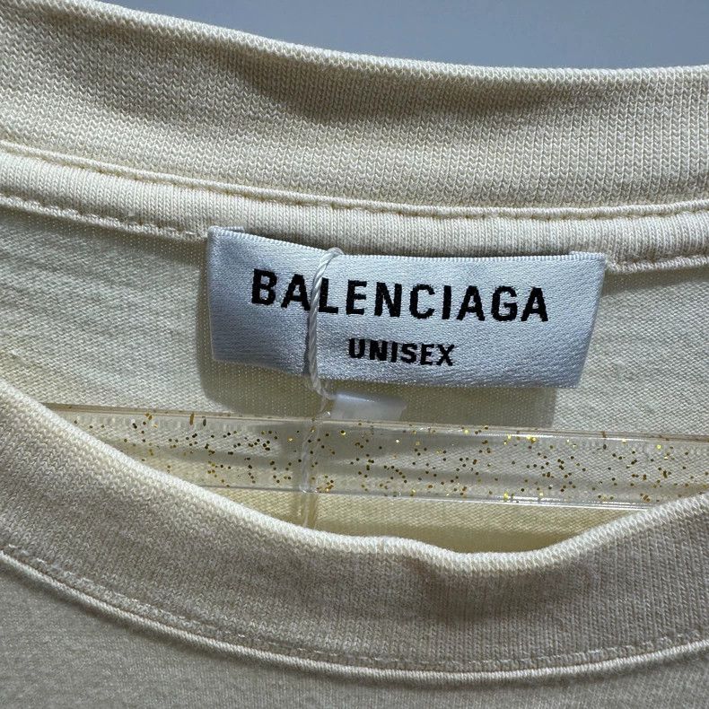 Balenciaga Balenciaga Chest Embroidered Double B Buckle Short Sleeve Size US XL / EU 56 / 4 - 3 Thumbnail