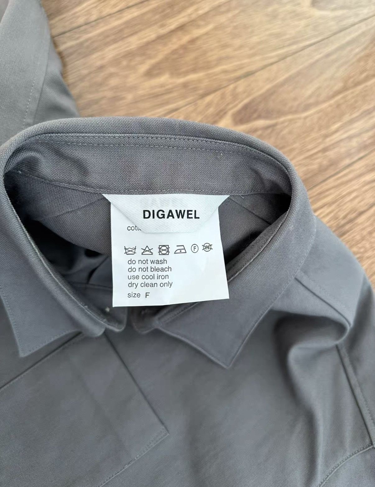 DIGAWEL DIGAWEL S/S Shirt Heavyweight short-sleeve loose shirt Size US M / EU 48-50 / 2 - 3 Thumbnail