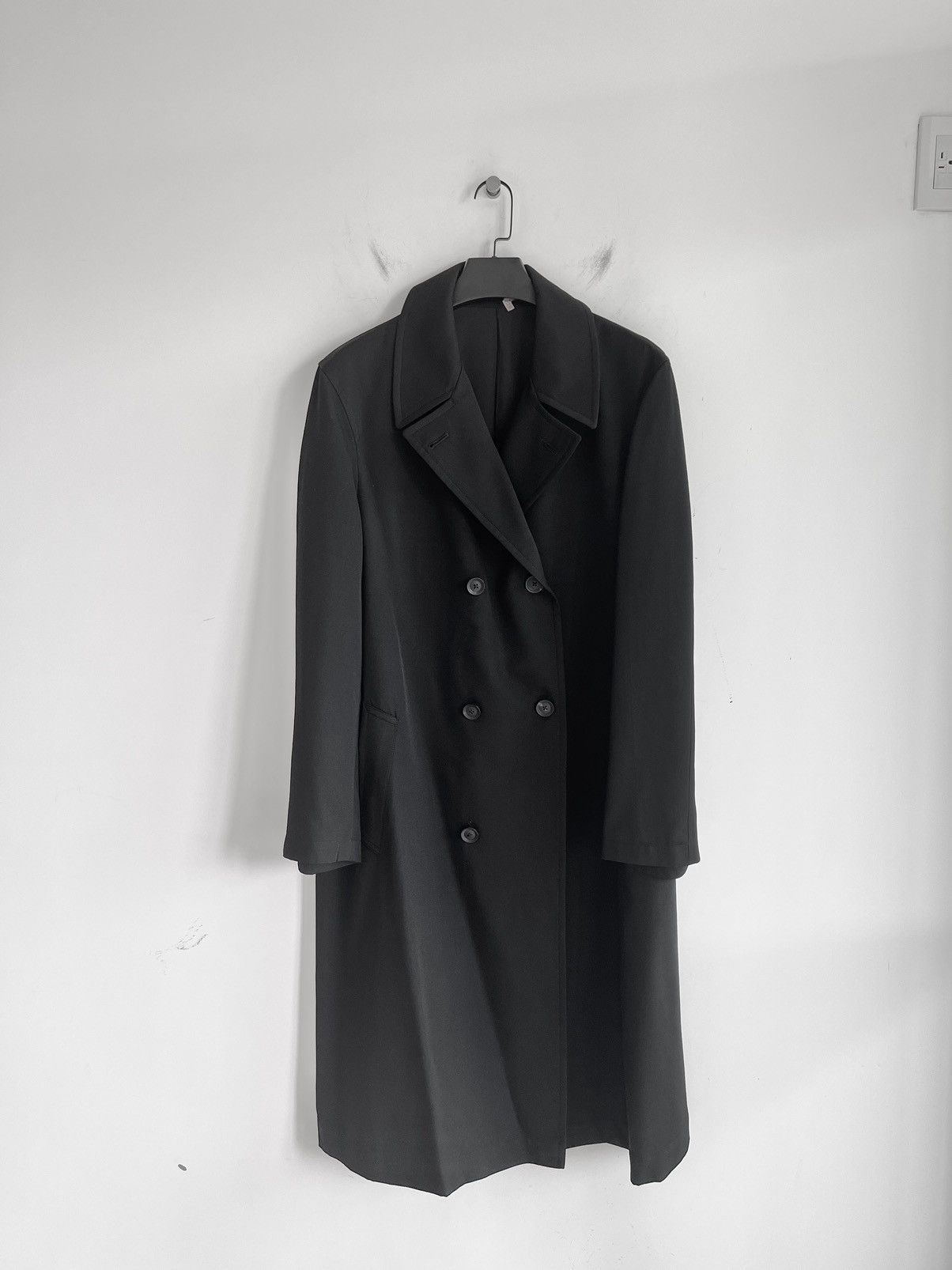 Yohji Yamamoto Yohji Yamamoto REGULATION - 8B DOUBLE BREASTED COAT Size US L / EU 52-54 / 3 - 15 Thumbnail