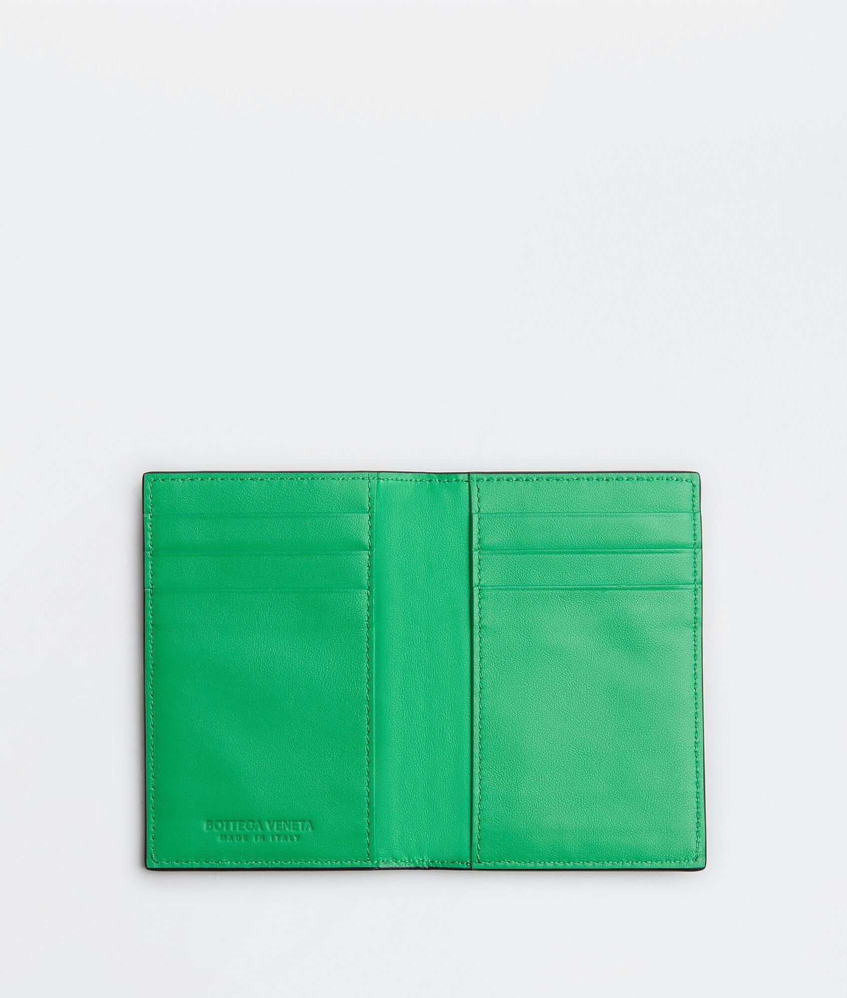 Bottega Veneta o1lf3ng10525 Size: OS / Intrecciato Flap Card Case in Black Size ONE SIZE - 4 Thumbnail