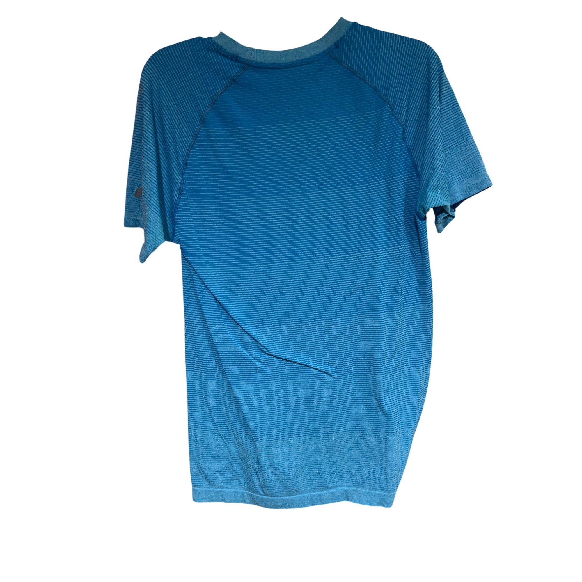 Other Russell Blue Striped Mens T-Shirt Size M Nylon/Polyester Ble Size US M / EU 48-50 / 2 - 2 Thumbnail