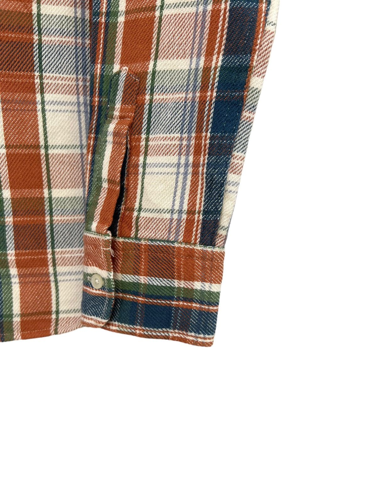 Flannel SEA Made in Japan Double Pocket Gusset Flannel Shirt Size US S / EU 44-46 / 1 - 9 Thumbnail
