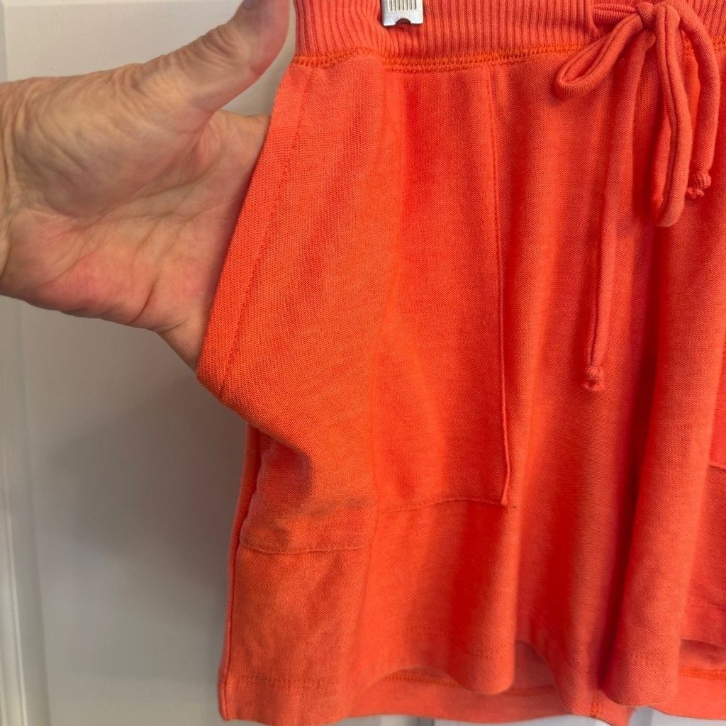 Chaser Brand Women's Chaser LA Shorts Size S Orange Size 27" / US 4 / IT 40 - 3 Thumbnail