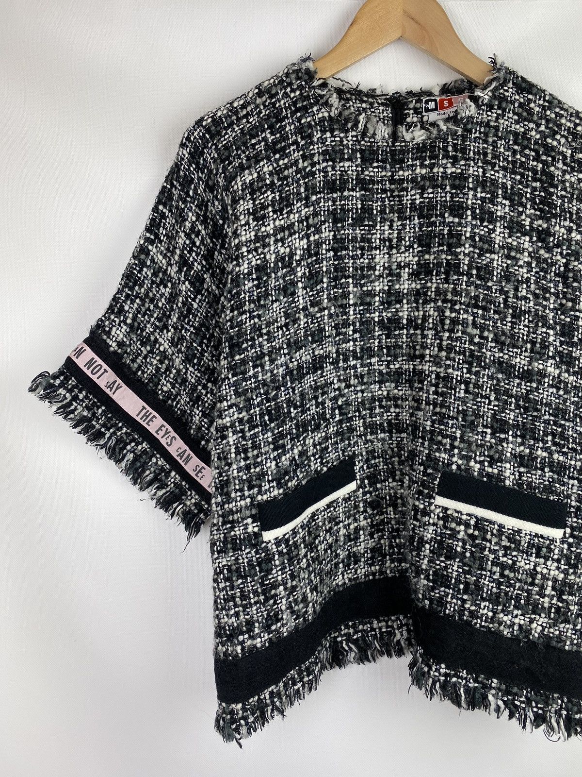 MSGM MSGM ladies tweed style sweater pullover size 42 Size M / US 6-8 / IT 42-44 - 2 Thumbnail