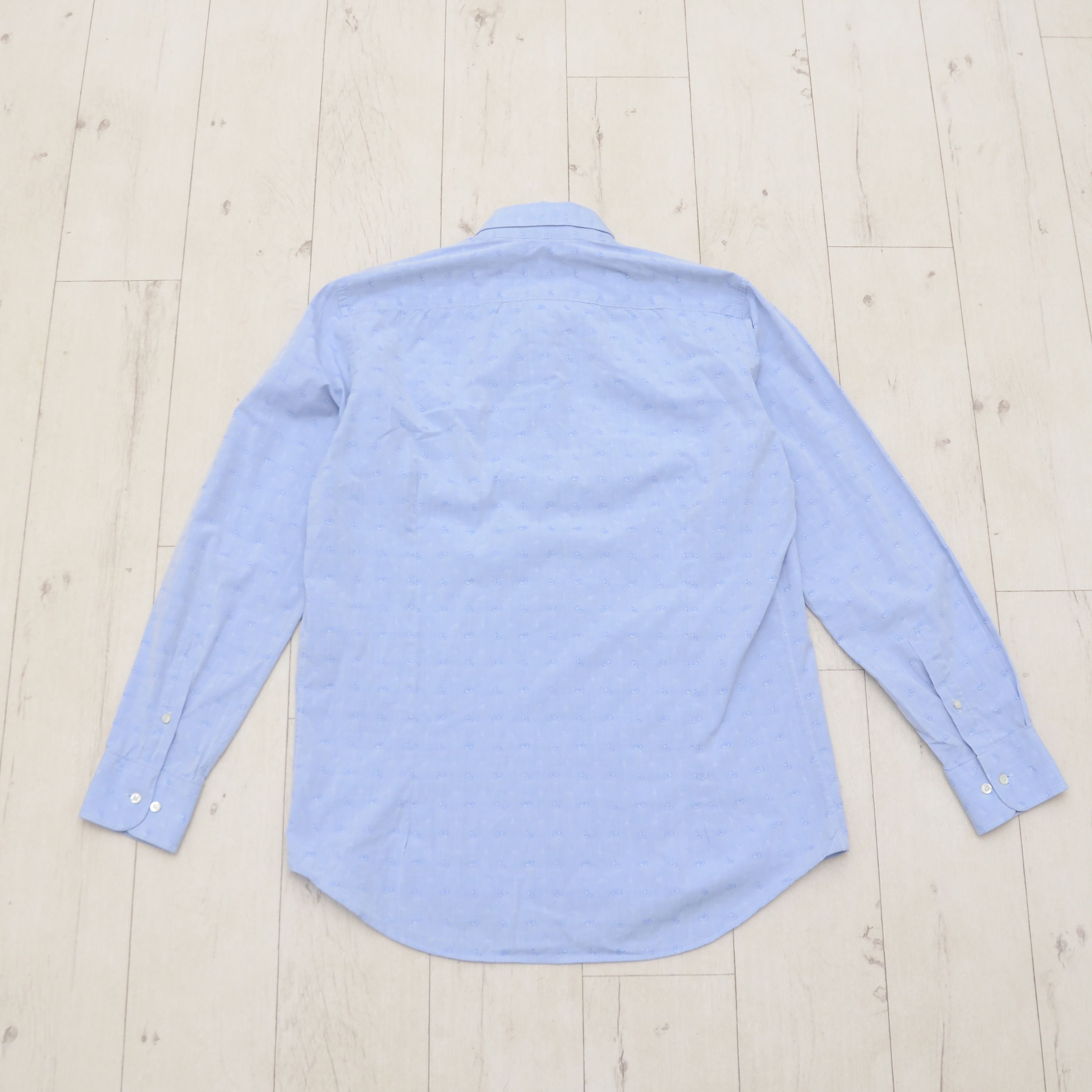 Eton Rare ETON Paisley All Over Printed Long Sleeve Button Shirt Size US M / EU 48-50 / 2 - 12 Thumbnail
